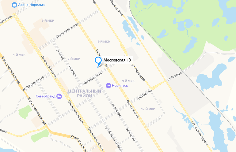 nek map